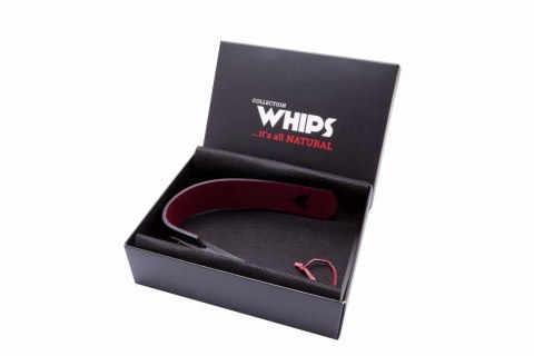 Pejcz z packą serduszko Whips Collection 38 cm