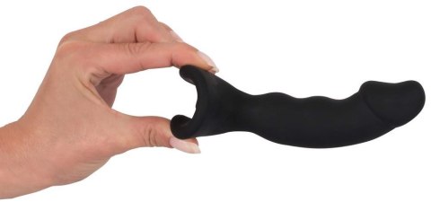 Wibrujący korek analny Black Velvets silikonowy USB 14 cm