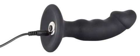 Wibrujący korek analny Black Velvets silikonowy USB 14 cm
