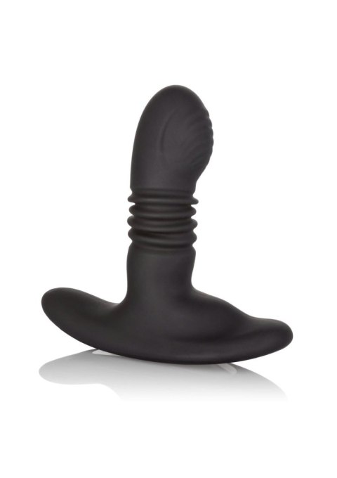 Wibrujący plug analny Eclipse Calexotics czarny 9.5 cm