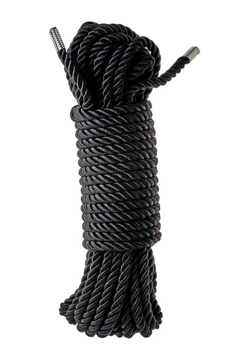 Miękka lina bondage deluxe Dream Toys Blaze czarna 10m