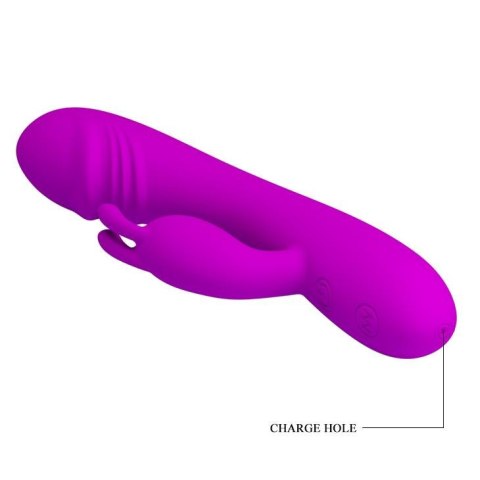 Wibrator króliczek silikonowy Pretty Love Hunter 30 funkcji 17 cm